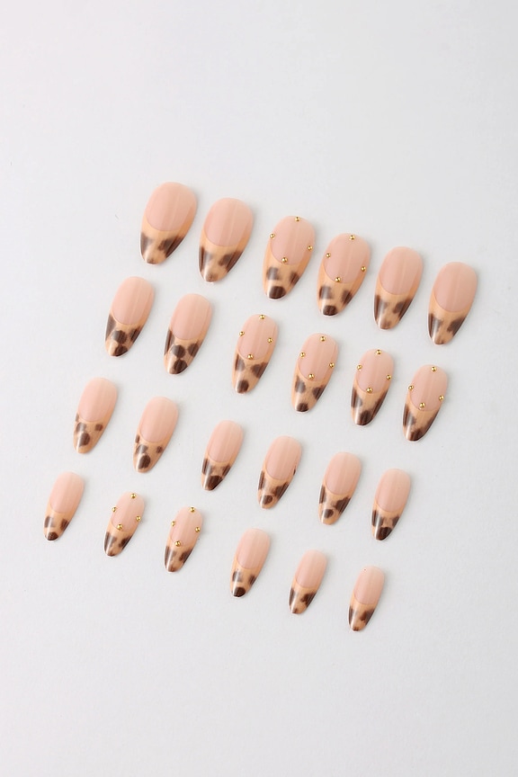 view 2 of 5 Leopard Hour Press-On Nails in 