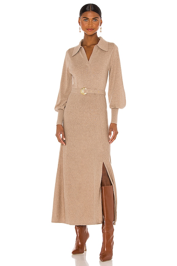 view 1 of 4 Katya Dress in Oatmeal