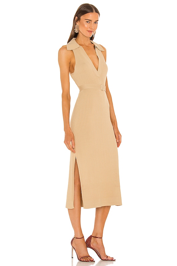view 2 of 3 Giuliana Midi Dress in Shell