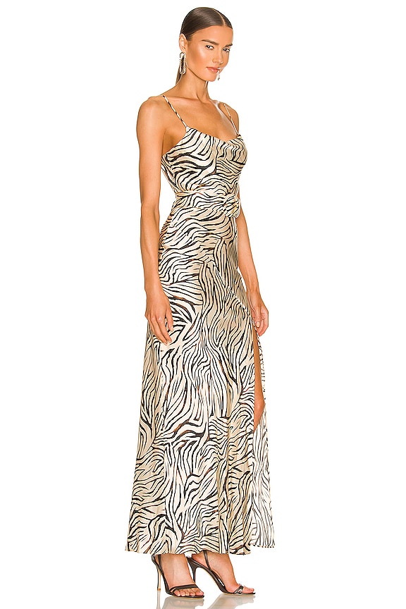 view 2 of 3 VESTIDO SIMONE in Abstract Animal