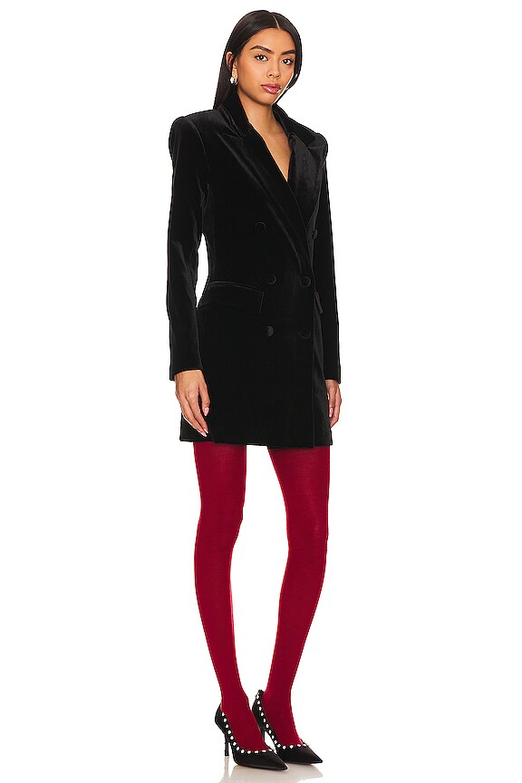 view 2 of 3 Kebria Tuxedo Blazer Dress in Black