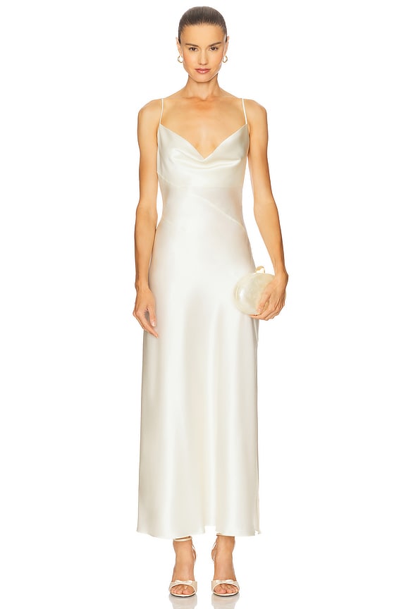 view 2 of 4 Geneva Dress in Pearl