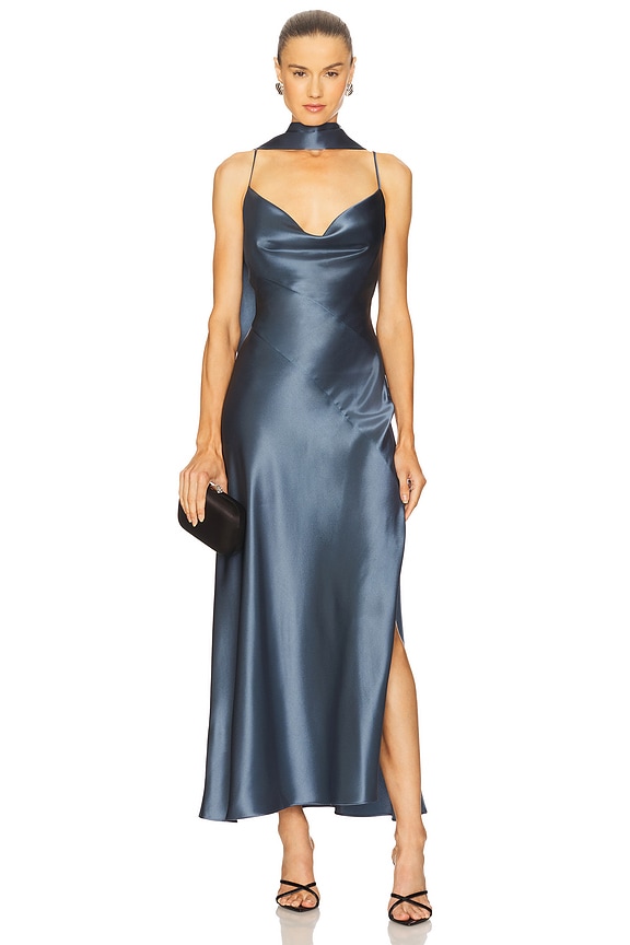 view 1 of 4 Geneva Dress in Mineral