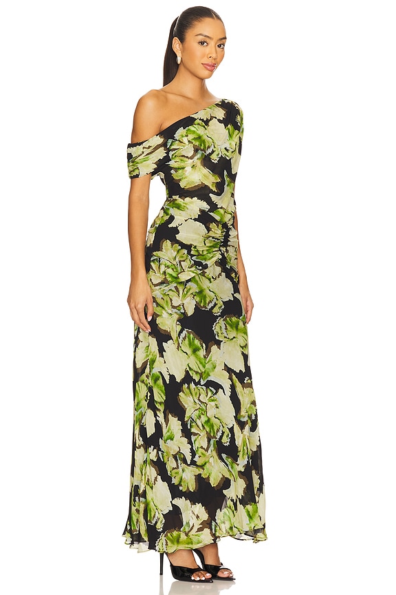 view 2 of 3 Elza Dress in Leaf Willa Floral