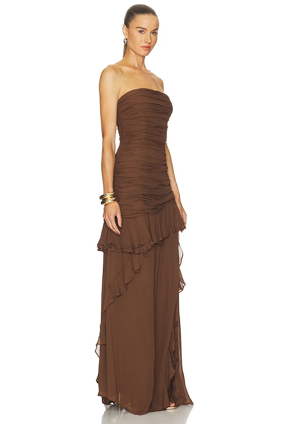 view 2 of 4 VESTIDO VIOLA in Mocha
