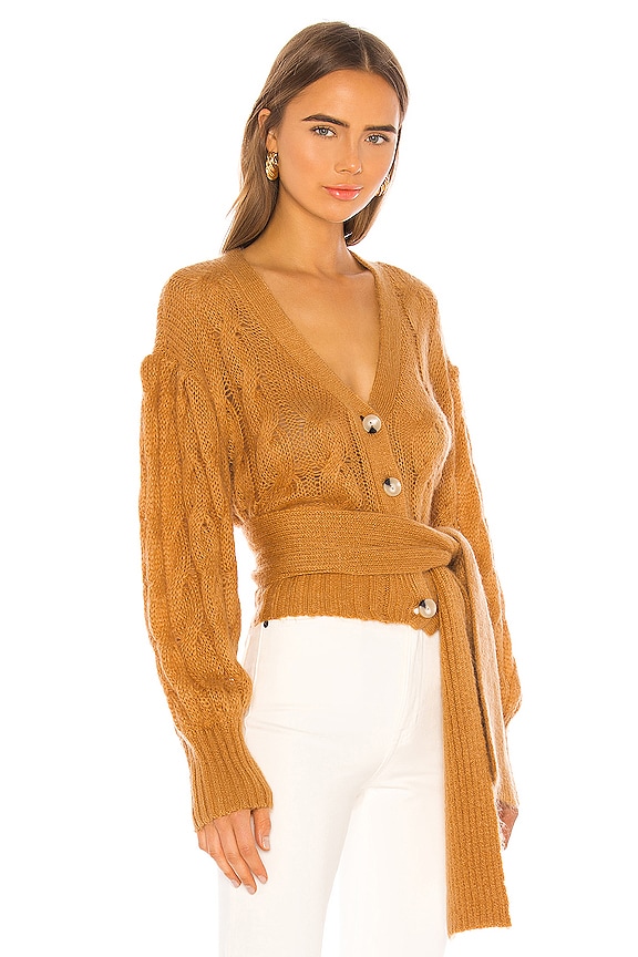 view 2 of 4 Atlas Cardigan in Turmeric