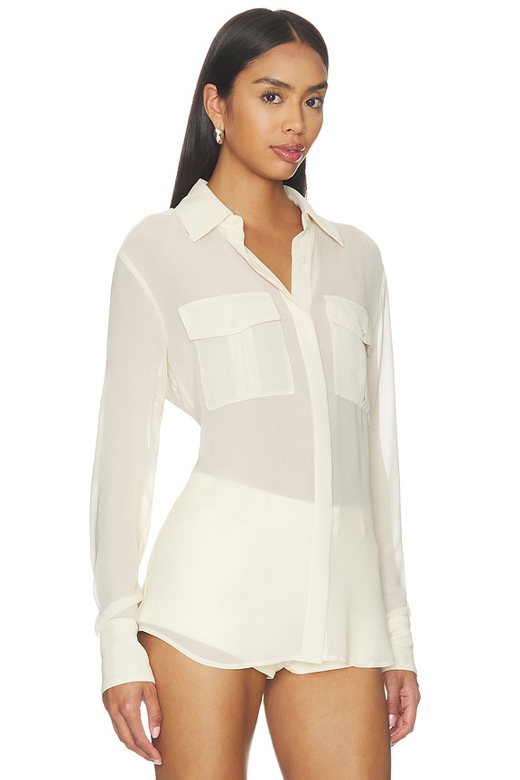 view 2 of 4 CHEMISE CHLOE in Ecru