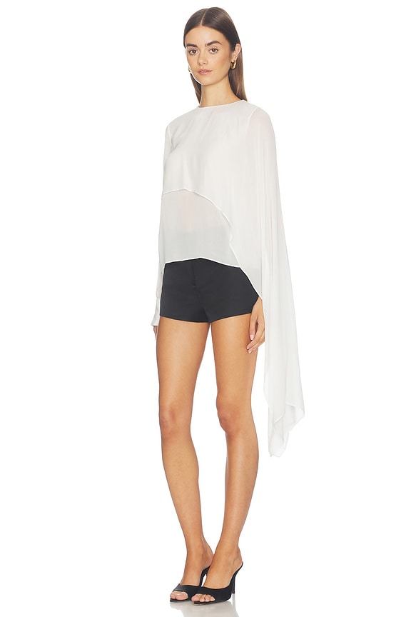 view 2 of 3 Flavia Top in Pearl