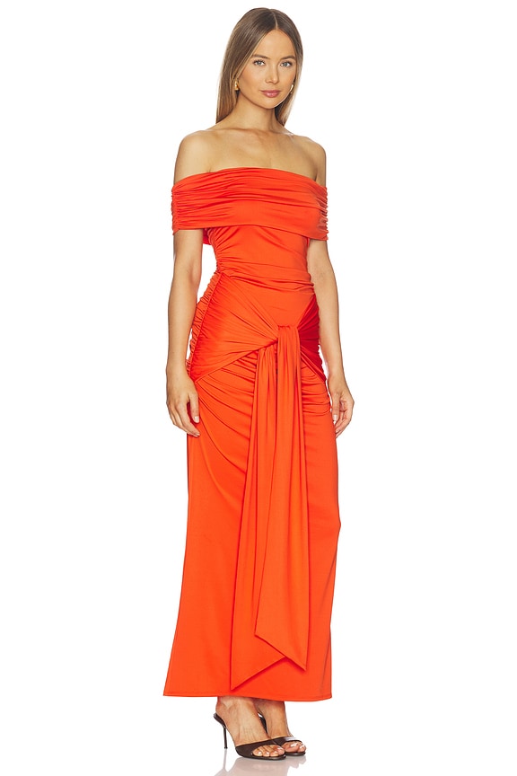 view 2 of 3 ROBE CALISTA in Coral