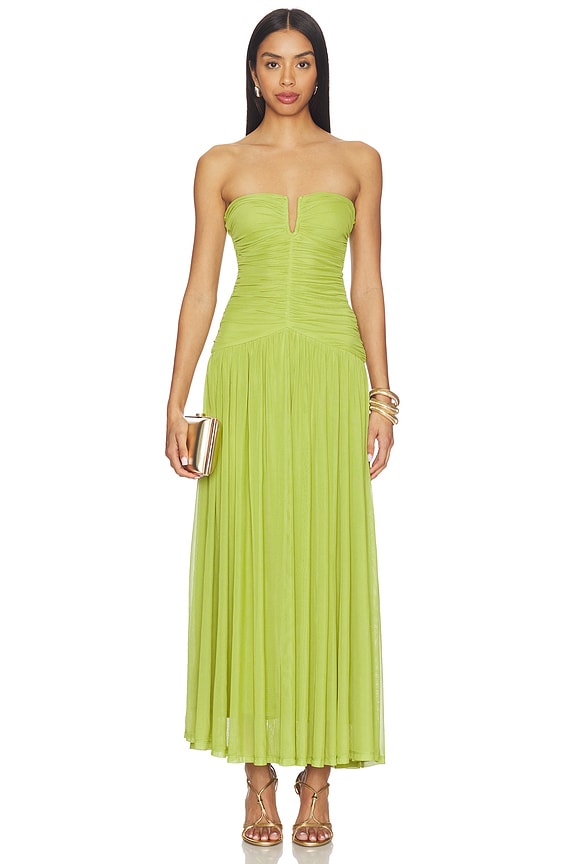 view 1 of 3 Beverly Dress in Peridot
