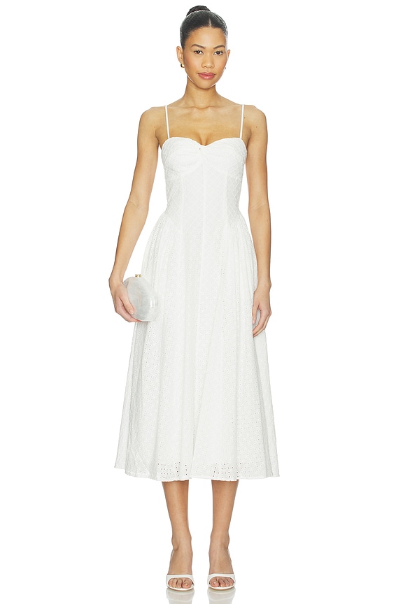 view 1 of 4 VESTIDO DESTENE in White