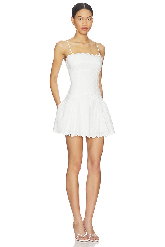 view 2 of 5 Elvira Dress in White