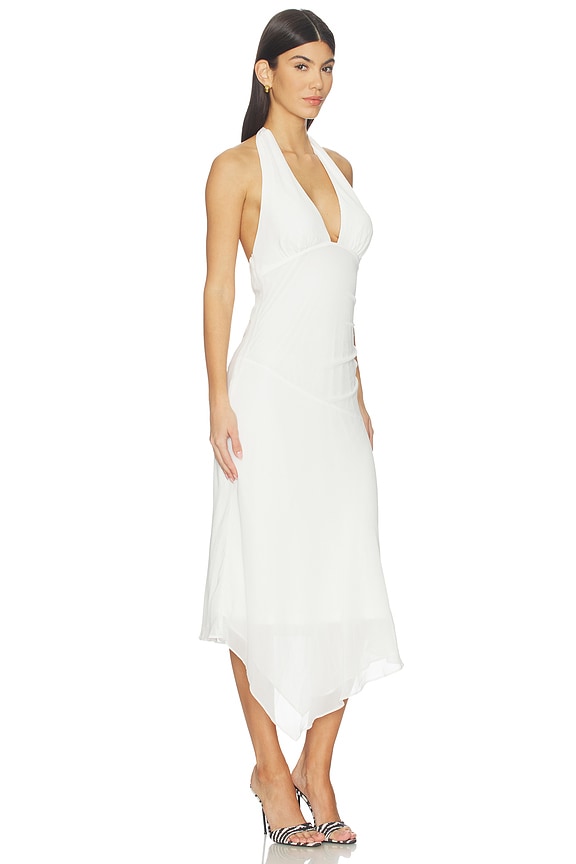 view 2 of 3 VESTIDO SALVATORE in White