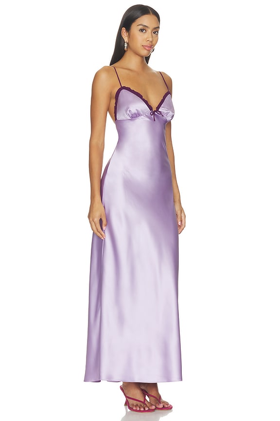 view 2 of 3 Camille Dress in Lilac