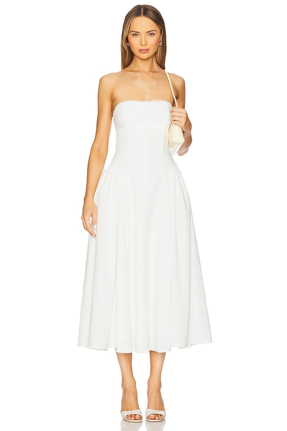 view 1 of 3 Anne Dress in White