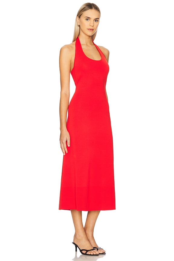 view 2 of 3 VESTIDO MIDI TAMIA in Cherry