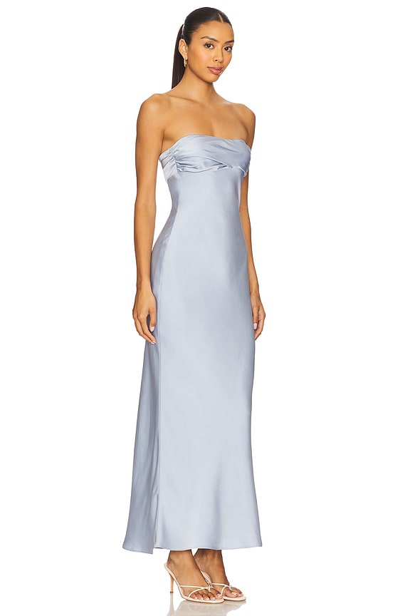 view 2 of 3 Tana Dress in Pale Blue