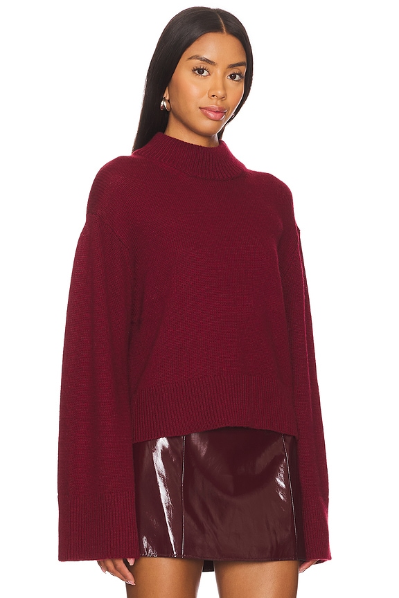 view 2 of 4 Yvonne Sweater in Oxblood