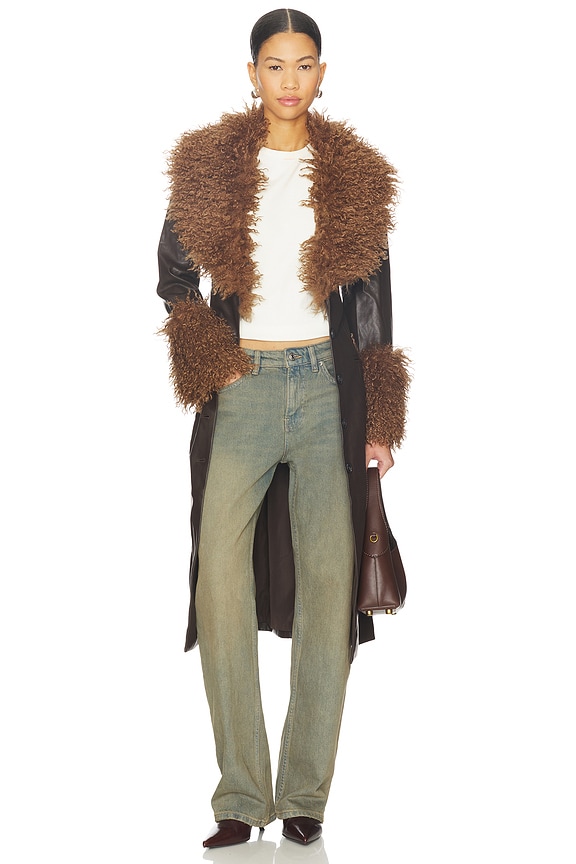 view 2 of 4 CHAQUETA ORLA in Espresso