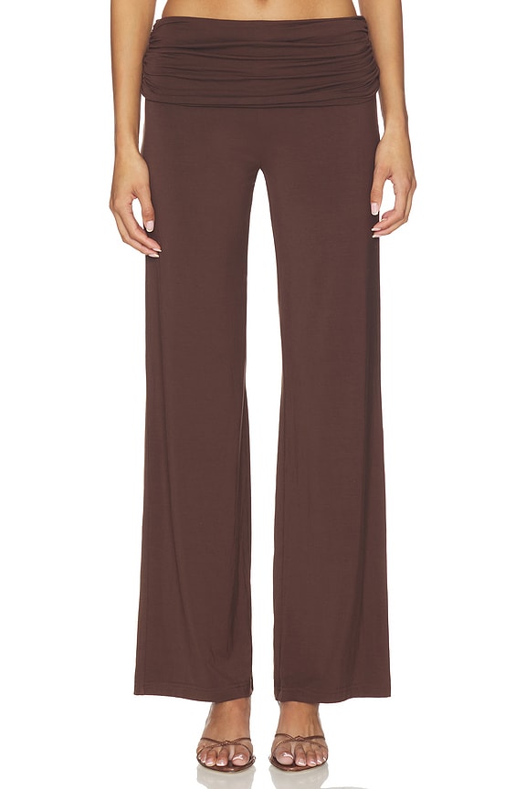 view 1 of 6 PANTALON PAOLO in Coffee