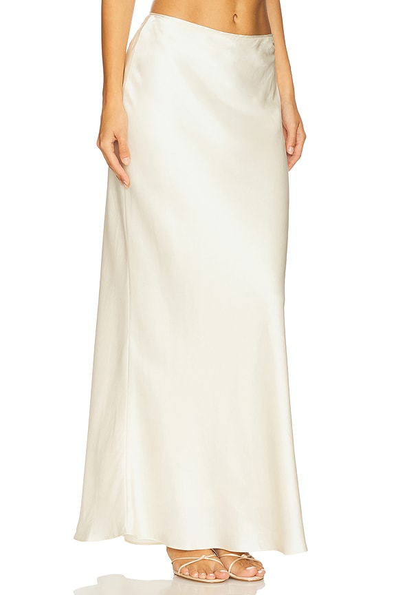 view 2 of 6 Nathalia Skirt in Ivory