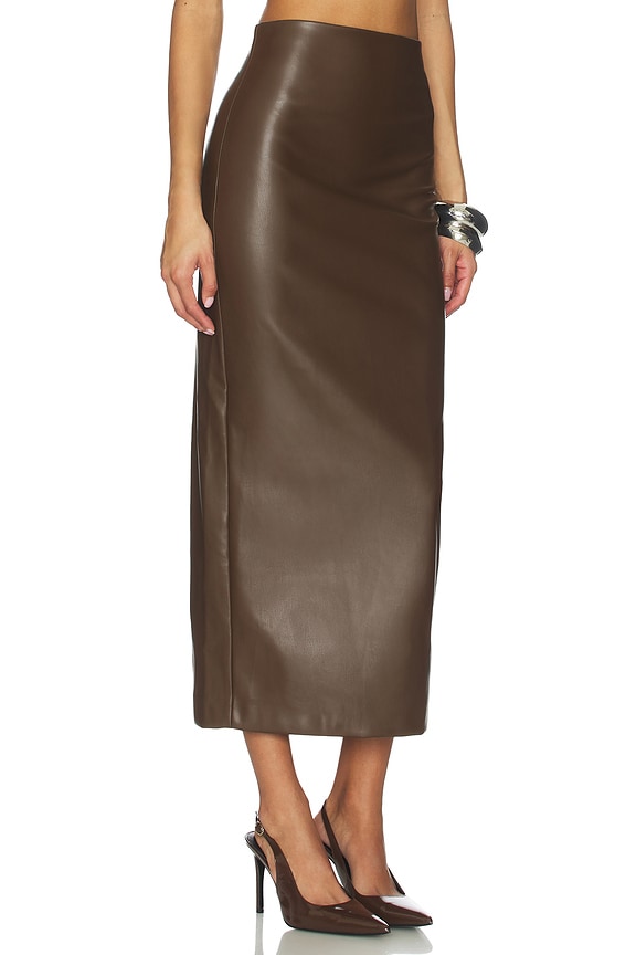 view 2 of 6 Elodie Skirt in Brown