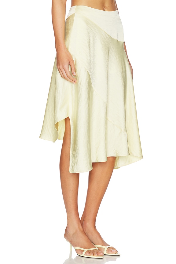 view 2 of 6 Valencia Skirt in Butter