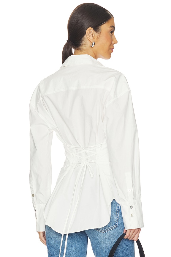 view 1 of 5 CAMISA JULES in White