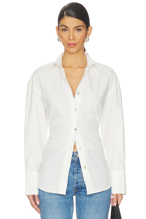 view 2 of 5 CAMISA JULES in White