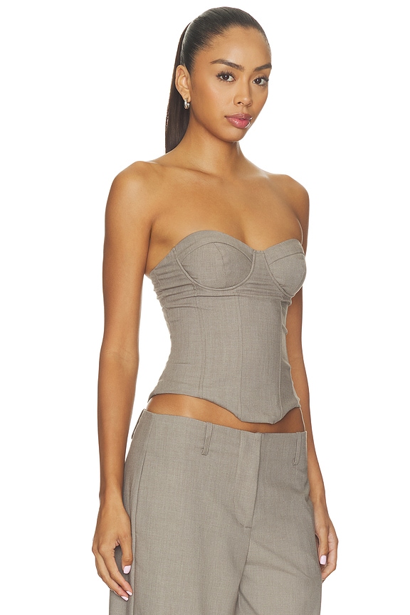 view 2 of 4 Lavinia Top in Grey
