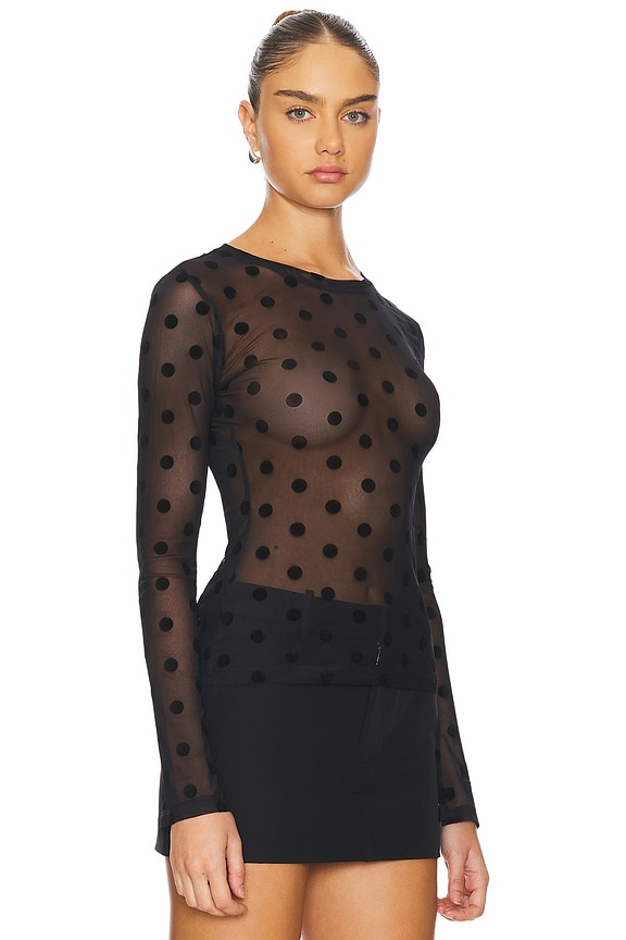 view 2 of 4 Fox Top in Black