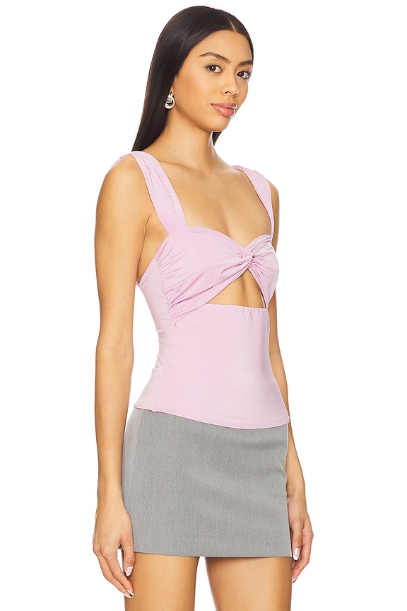 view 2 of 4 Izzy Top in Dusty Rose