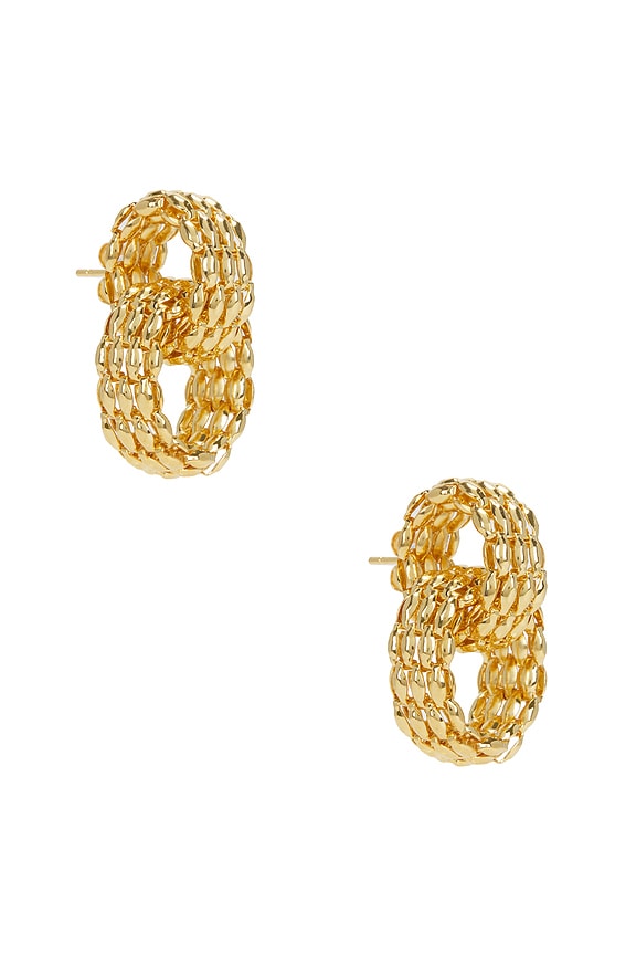 view 2 of 4 Penelope Hoops in Gold