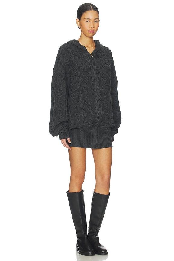 view 2 of 3 Cece Dress in Washed Black