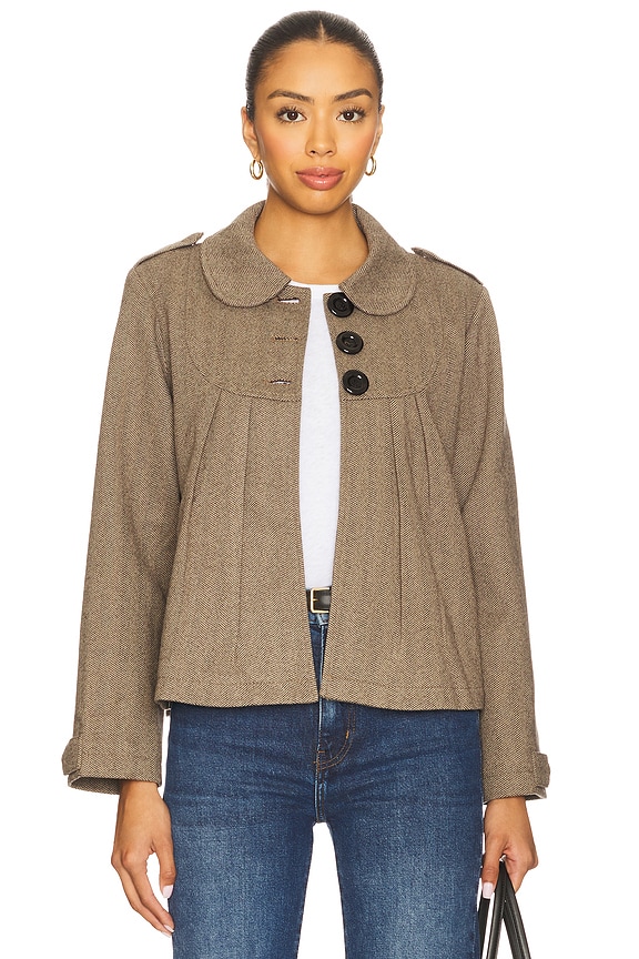 view 2 of 6 The Tilly Jacket in Brown