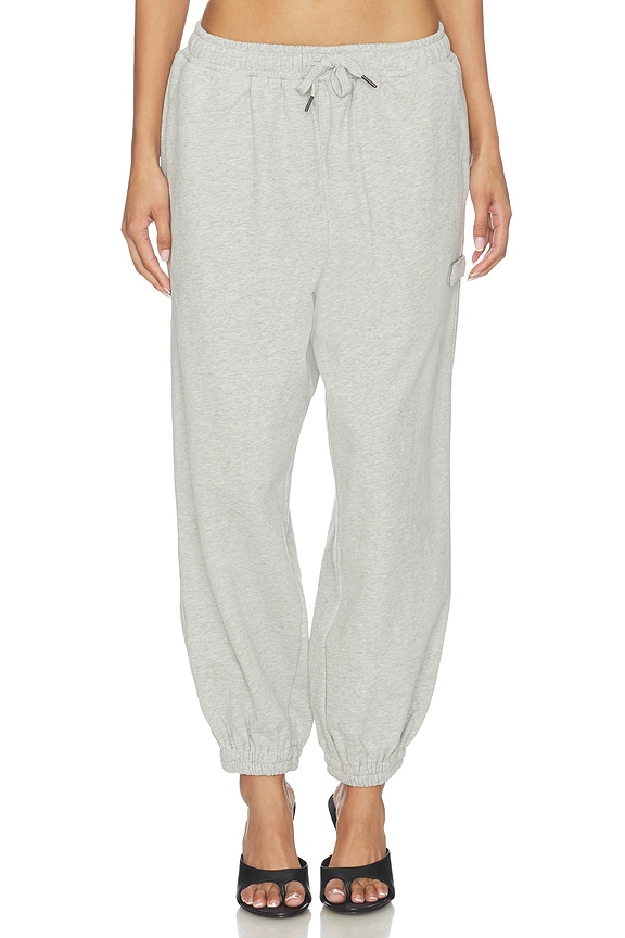 view 2 of 7 Cover Track Pant in Grey Marl