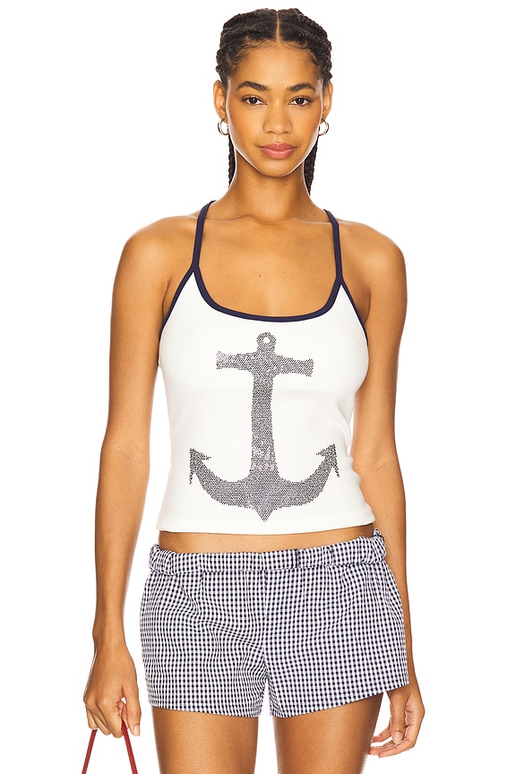 view 2 of 6 Anchor Tank in White