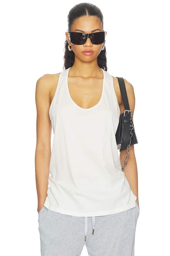 view 2 of 4 Braids Tank Top in White