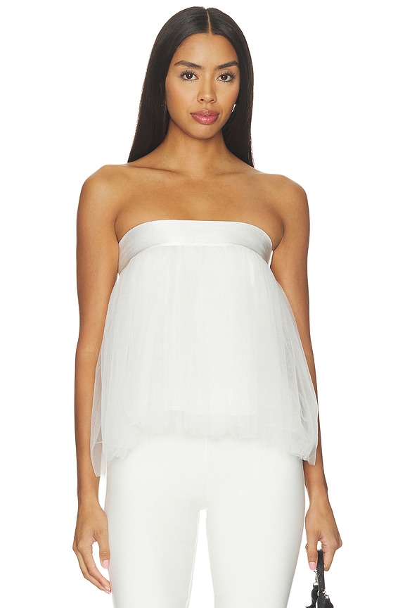 view 2 of 4 Tutu Top in White