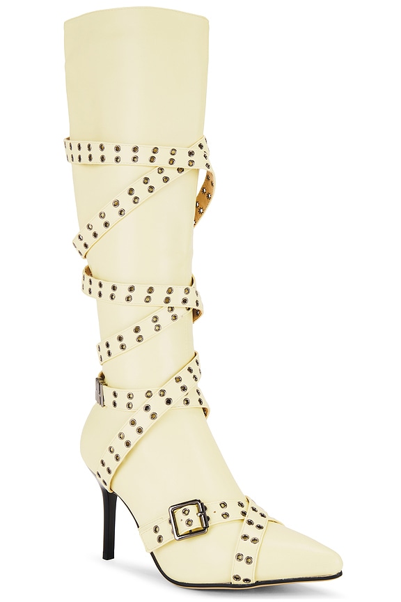 view 2 of 5 БОТИНКИ С РЕМЕШКАМИ NII HAI in Vanilla