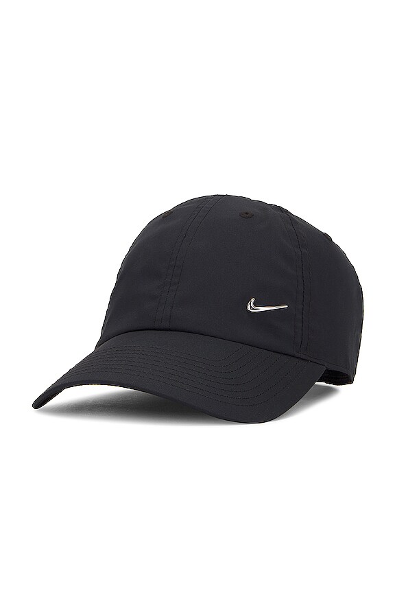 view 2 of 4 CASQUETTE SWOOSH in Black & Metallic Silver