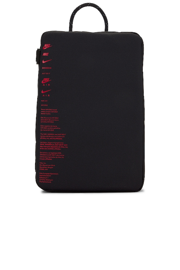 view 2 of 5 Shoe Box Bag in Black And Red