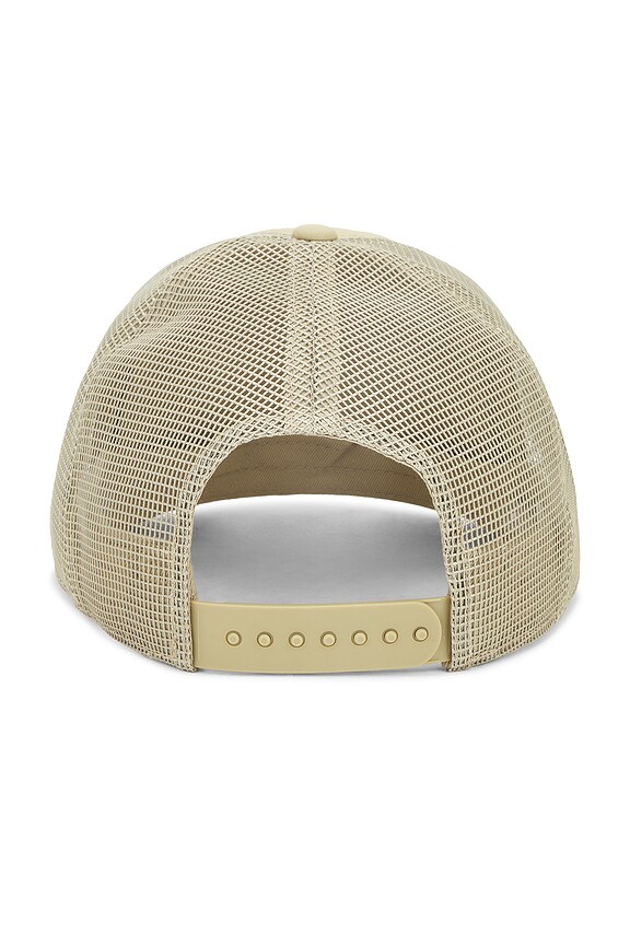 view 2 of 2 Structured Curved Bill Cap in Neutral Olive & Light Bone