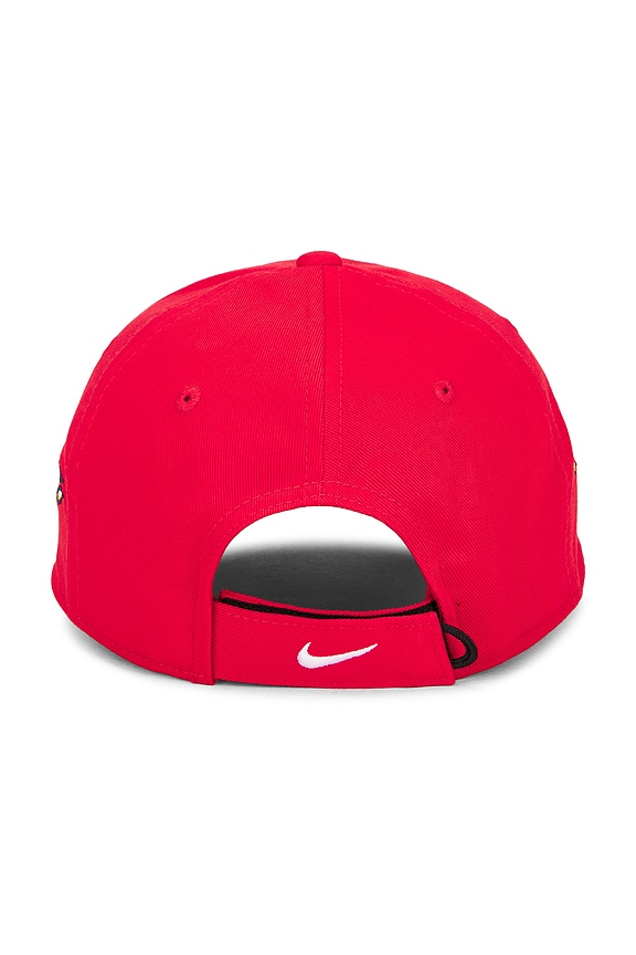 view 2 of 4 Structured Og Flame Cap in University Red