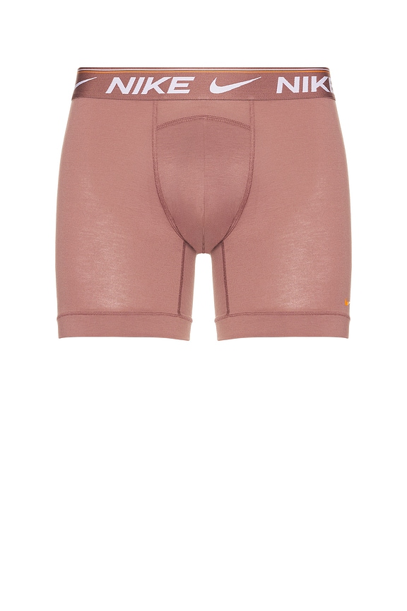 view 2 of 3 Ultra Comfort Boxer Brief 3 Pack in Smokey Mauve, Cool Grey, & Seaweed