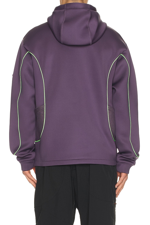 view 2 of 5 SUDADERA NO FRANCHISE in Dark Raisin, Brilliant Blue, & Vivid Purple