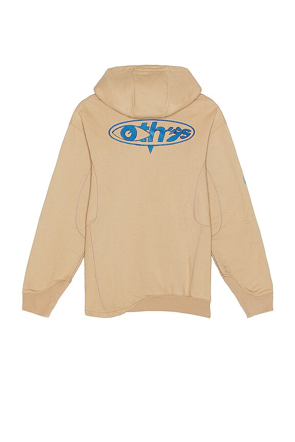 view 2 of 7 SWEAT À CAPUCHE OFF-WHITE in Khaki