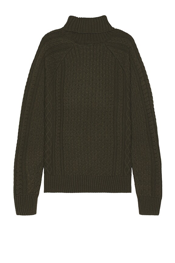 view 2 of 5 COL ROULÉ in Cargo Khaki