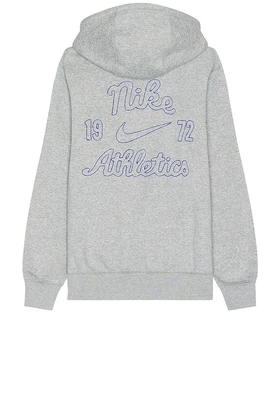 view 2 of 5 SWEAT À CAPUCHE CLUB SEASONAL in Dark Grey Heather & Light Smoke Grey