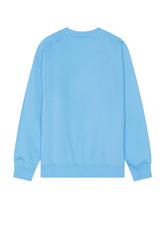 view 2 of 5 SUDADERA CLUB FLEECE in University Blue & White